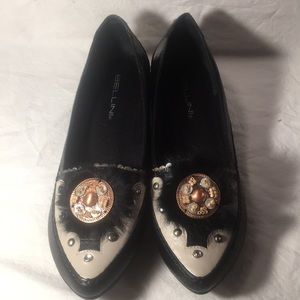 Bellini size 9W women’s slip on dress shoes